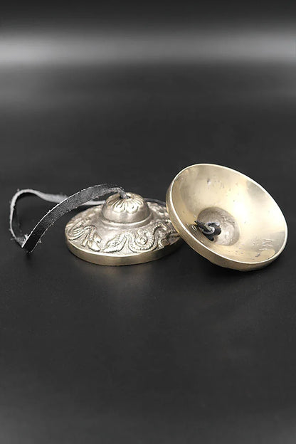 Dragon Carved High-Quality Hand Tuned Tingsha 2.3" - Vajracrafts