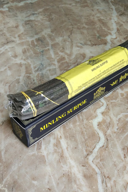Minling Surpoe Dakpa Tamdin Natural Tibetan Incense Sticks - Vajracrafts