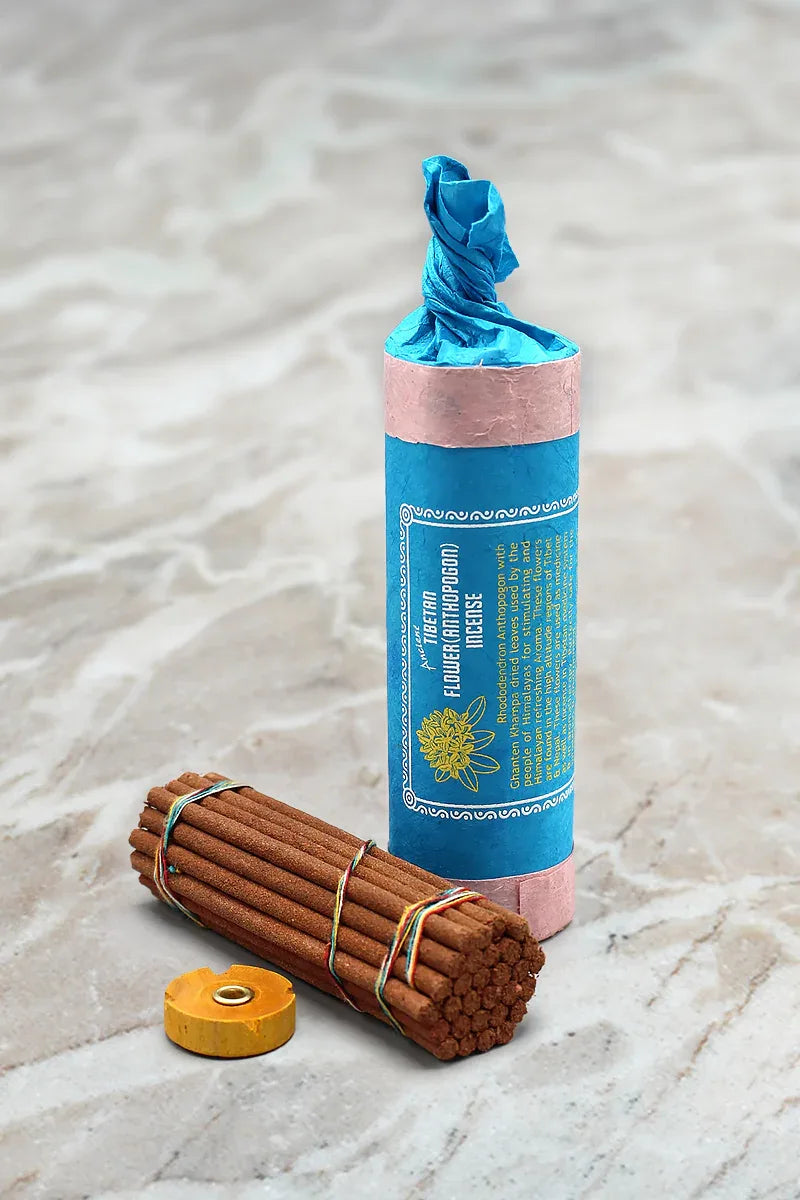 Ancient Tibetan Flower Rhododendron Anthopogon Incense Sticks - Vajracrafts