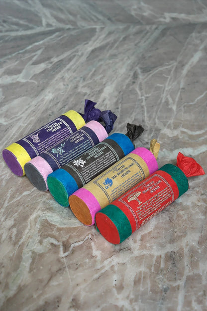 Ancient Tibetan traditional Herbs Incense Series, palo santo, citronella - Vajracrafts