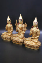 Tibetan Guru Tsongkhapa Statues Set 9" - Vajracrafts