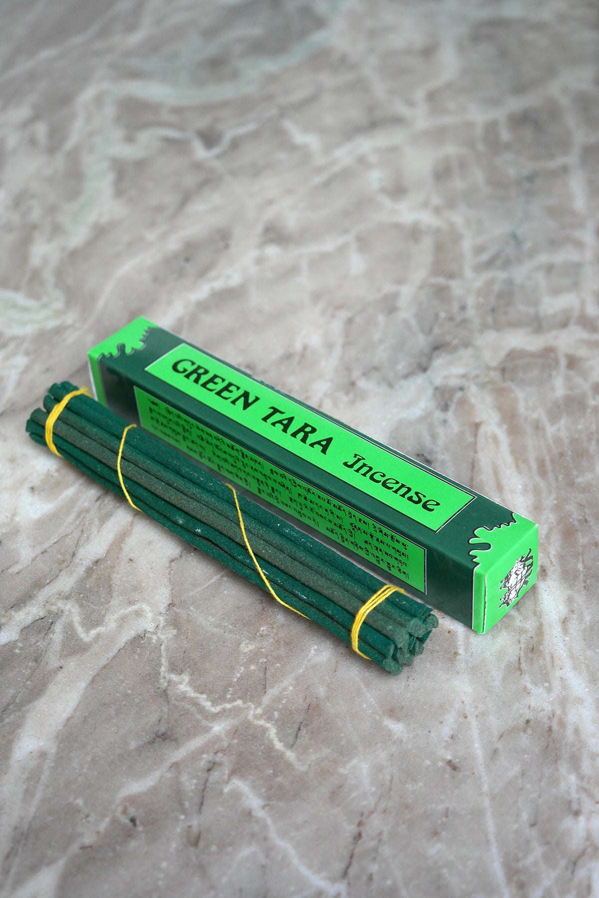 Green Tara Traditional Tibetan Incense Sticks, set of three packs