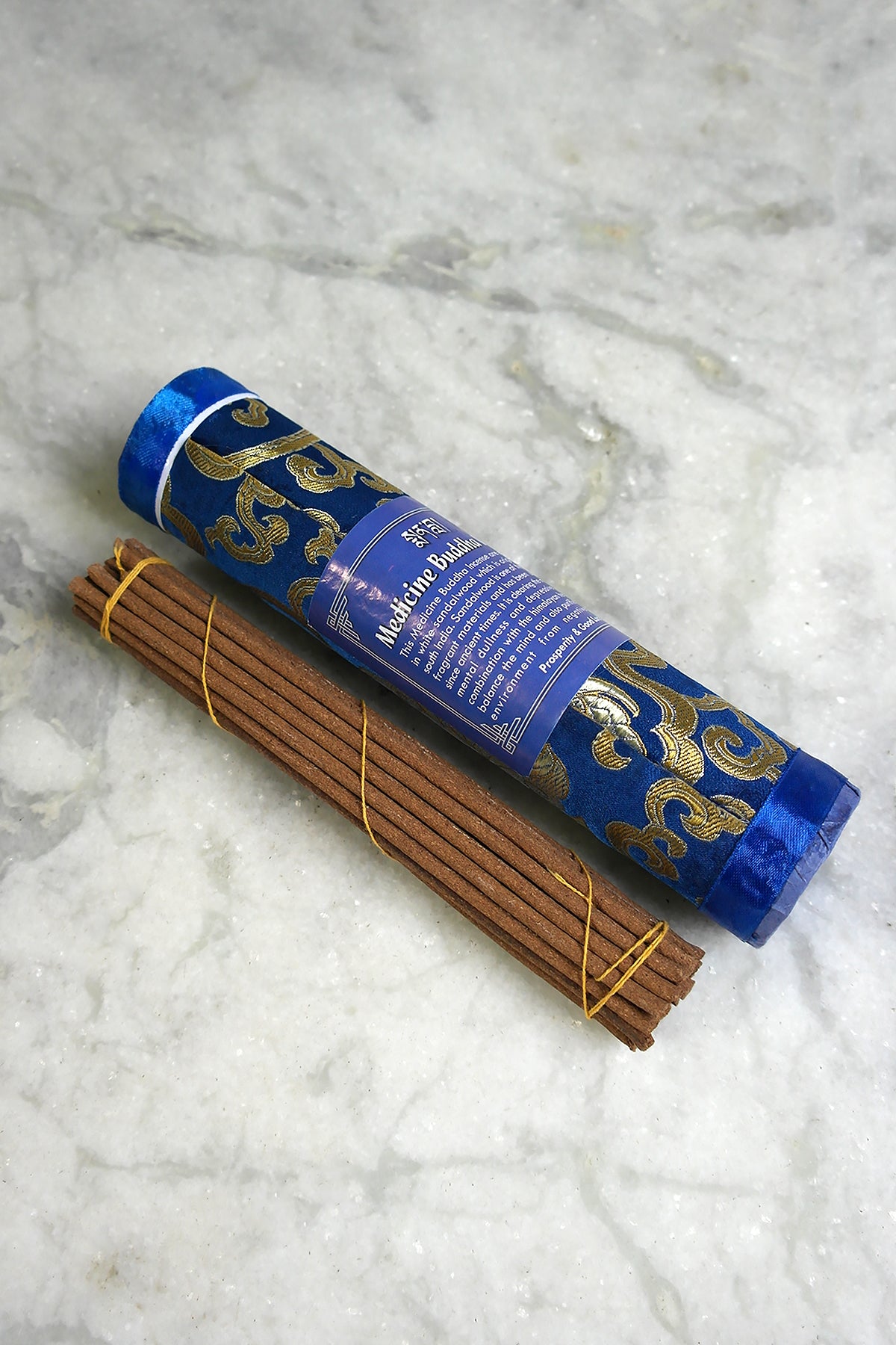 Medicine Buddha Incense in brocade pack