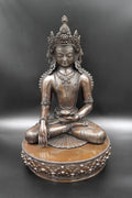 Crowned Shakyamuni Buddha Statue 14" - Vajracrafts