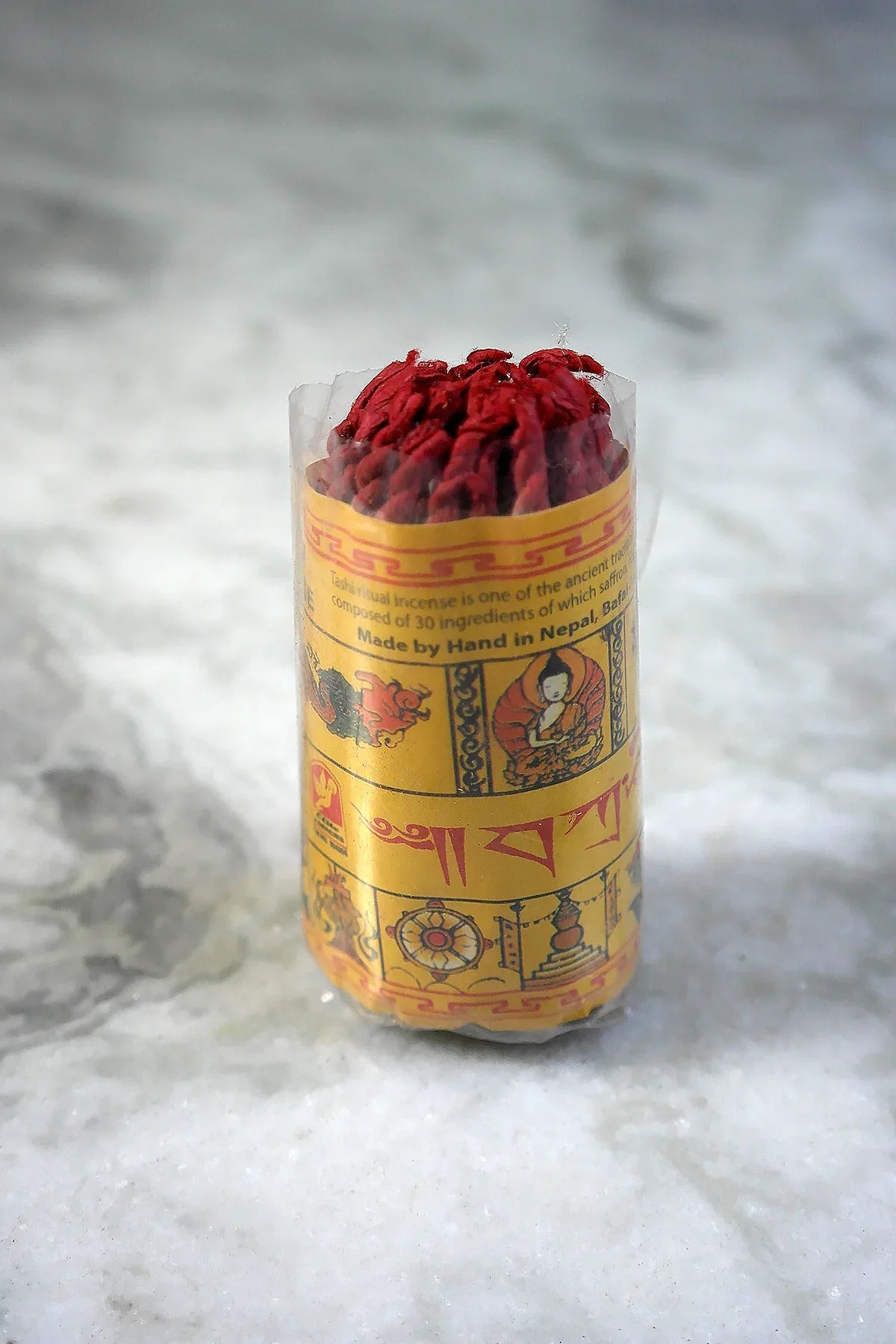 Tashi Rope Incense - Set of 6, Handmade Incense - Vajracrafts