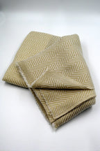 Elegant Herringbone Pattern Pashmina Shawl - Vajracrafts