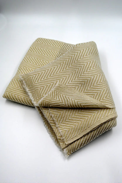 Elegant Herringbone Pattern Pashmina Shawl - Vajracrafts