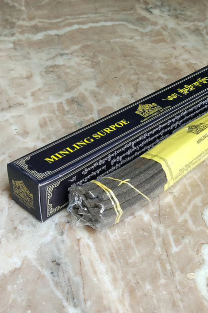 Minling Surpoe Dakpa Tamdin Natural Tibetan Incense Sticks - Vajracrafts