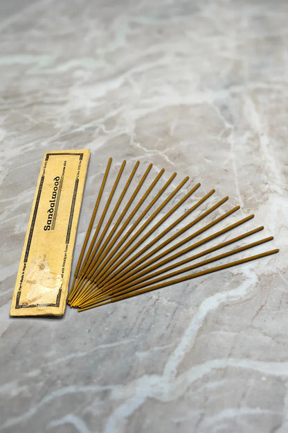 Sandalwood Flora Incense Sticks - Vajracrafts