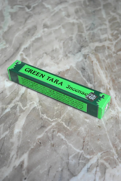 Green Tara Traditional Tibetan Incense Sticks, set of three packs - Vajracrafts