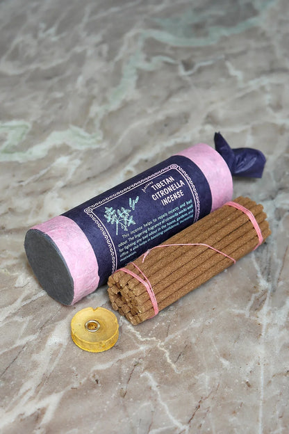 Ancient Tibetan Citronella Incense Sticks, Traditional Natural Incense handmade - Vajracrafts