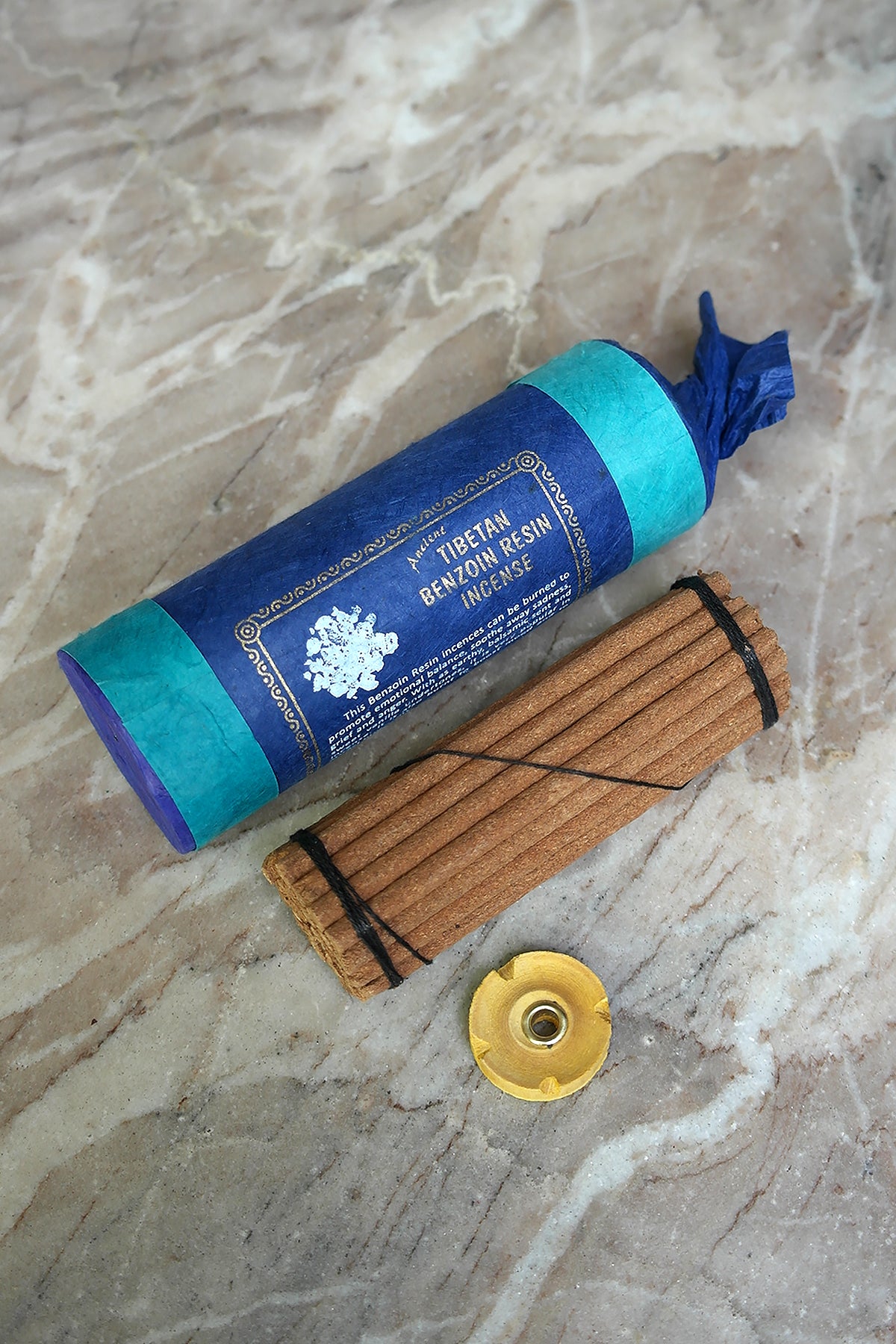 Ancient Tibetan Benzoin Incense Sticks, Traditional Natural Incense handmade