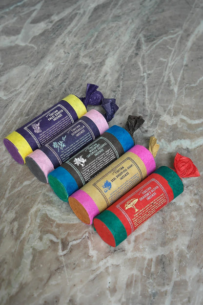 Ancient Tibetan traditional Herbs Incense Series, palo santo, citronella - Vajracrafts