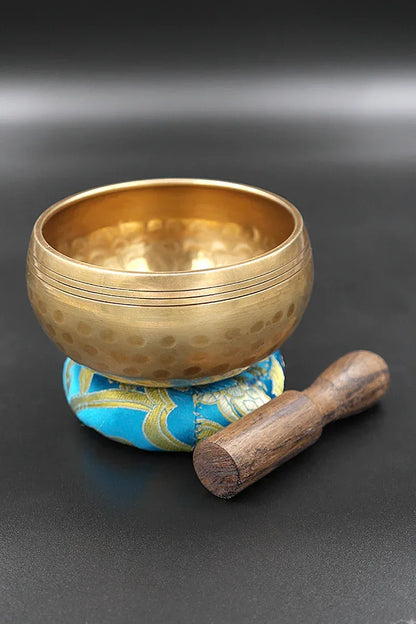Hand Hammered Small Tibetan Singing bowl 3.5" - Vajracrafts