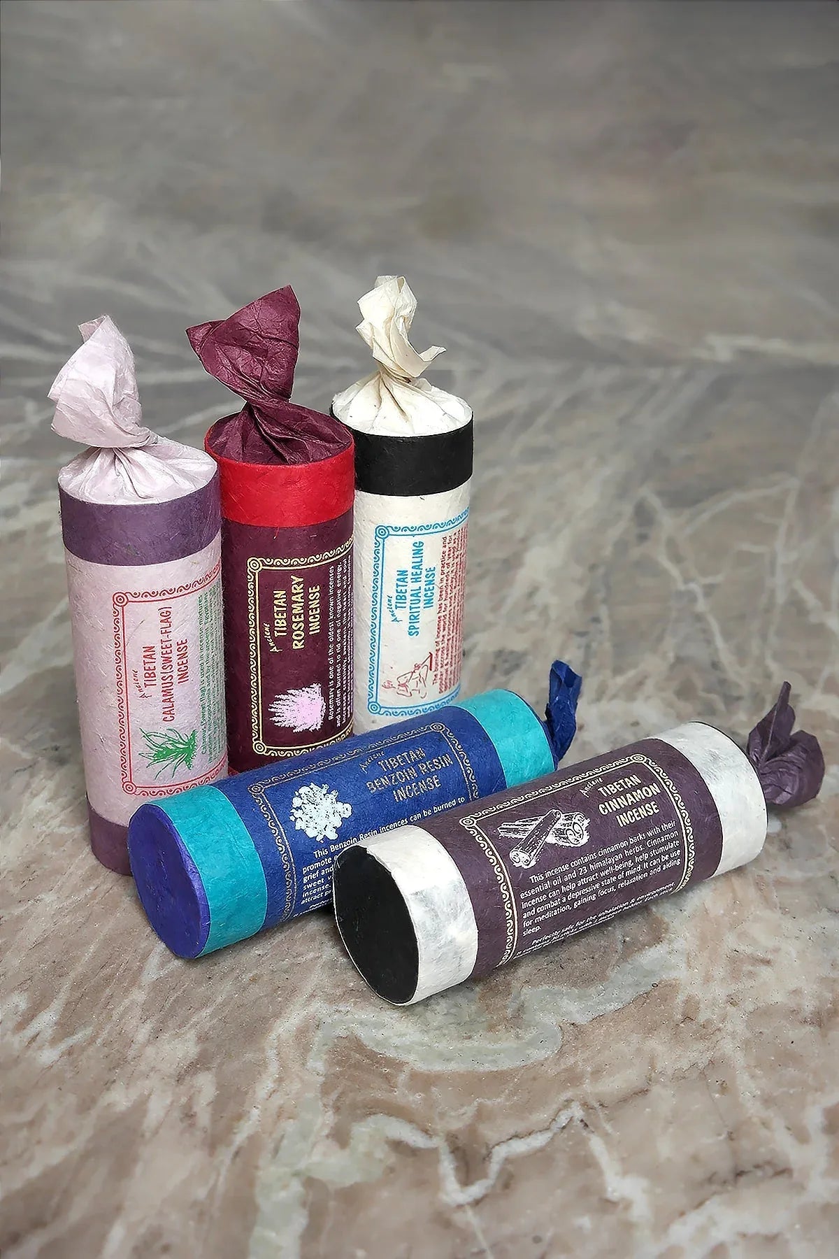 Ancient Tibetan New Wild Herbals Incense Series, Cinnamon, Rosemary, Calamus - Vajracrafts