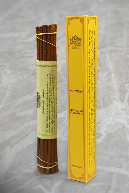 Shingkham Kuenkhyap Dakpa Tamdin Natural Tibetan Incense - Vajracrafts