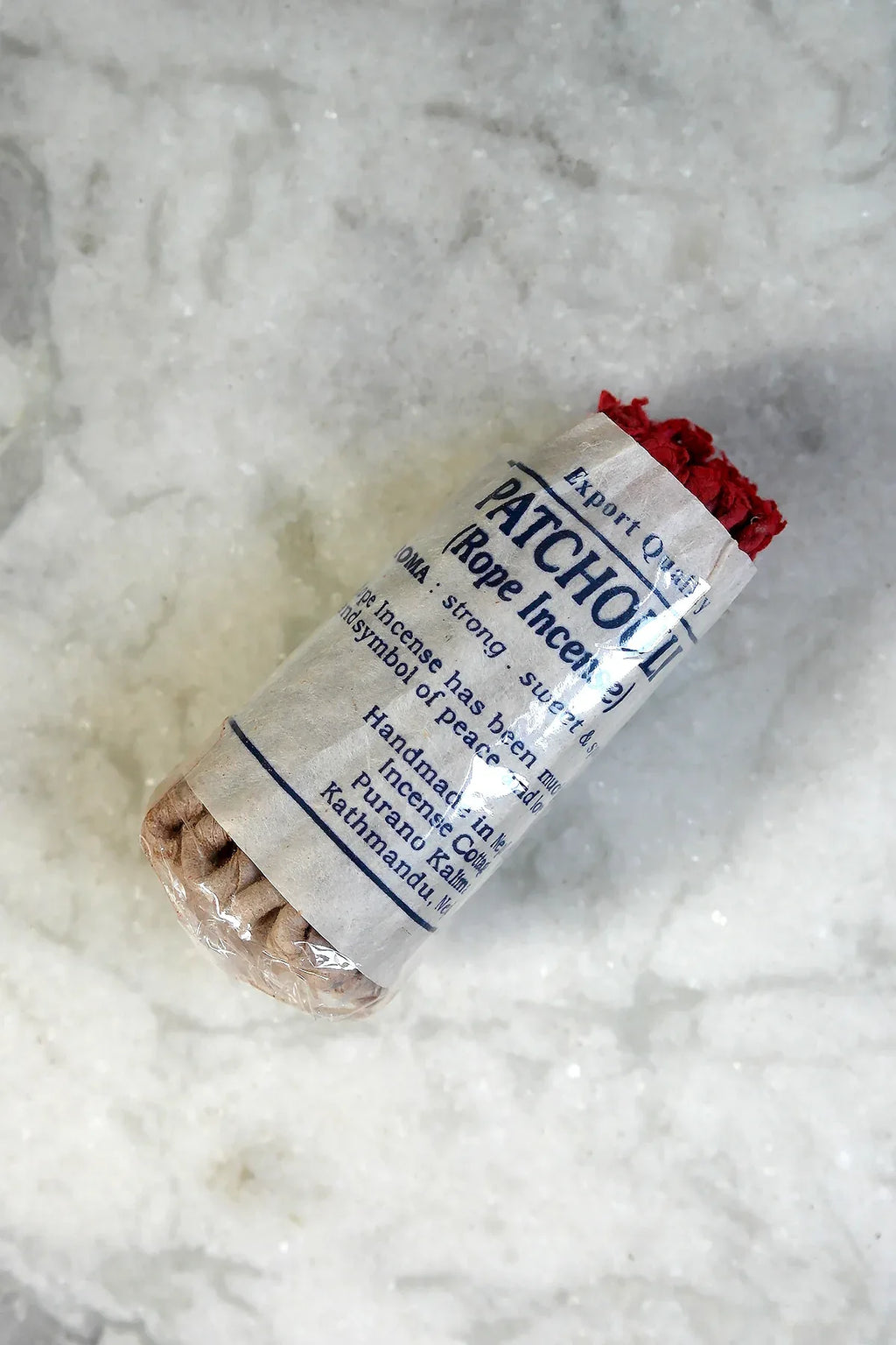 Patchouli Rope Incense - Set of 6 - Vajracrafts