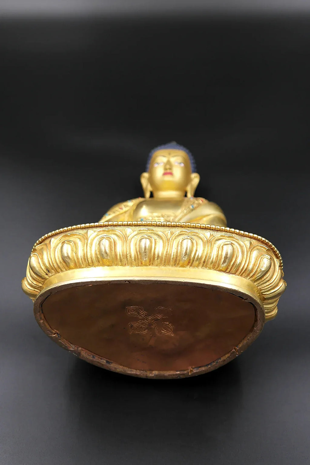 Amitabha Buddha Statue from Boudhanath 9" - Vajracrafts