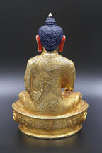 Hand Made Tibetan High quality Shakyamuni Buddha Statue 8" - Vajracrafts