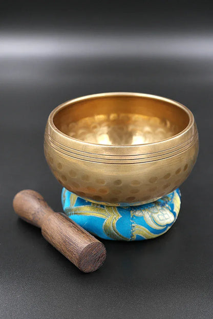 Hand Hammered Small Tibetan Singing bowl 3.5" - Vajracrafts