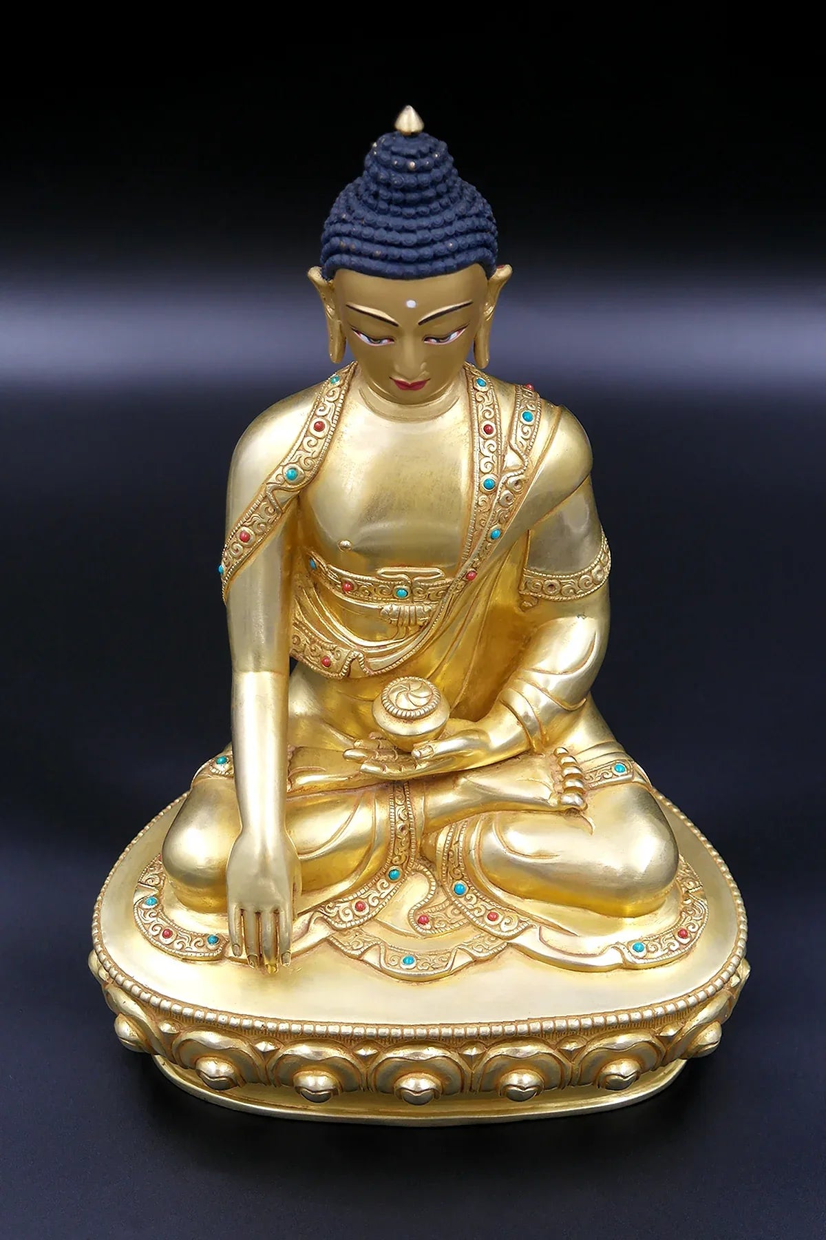 Shakyamuni Buddha Statue from Boudha 9" - Vajracrafts