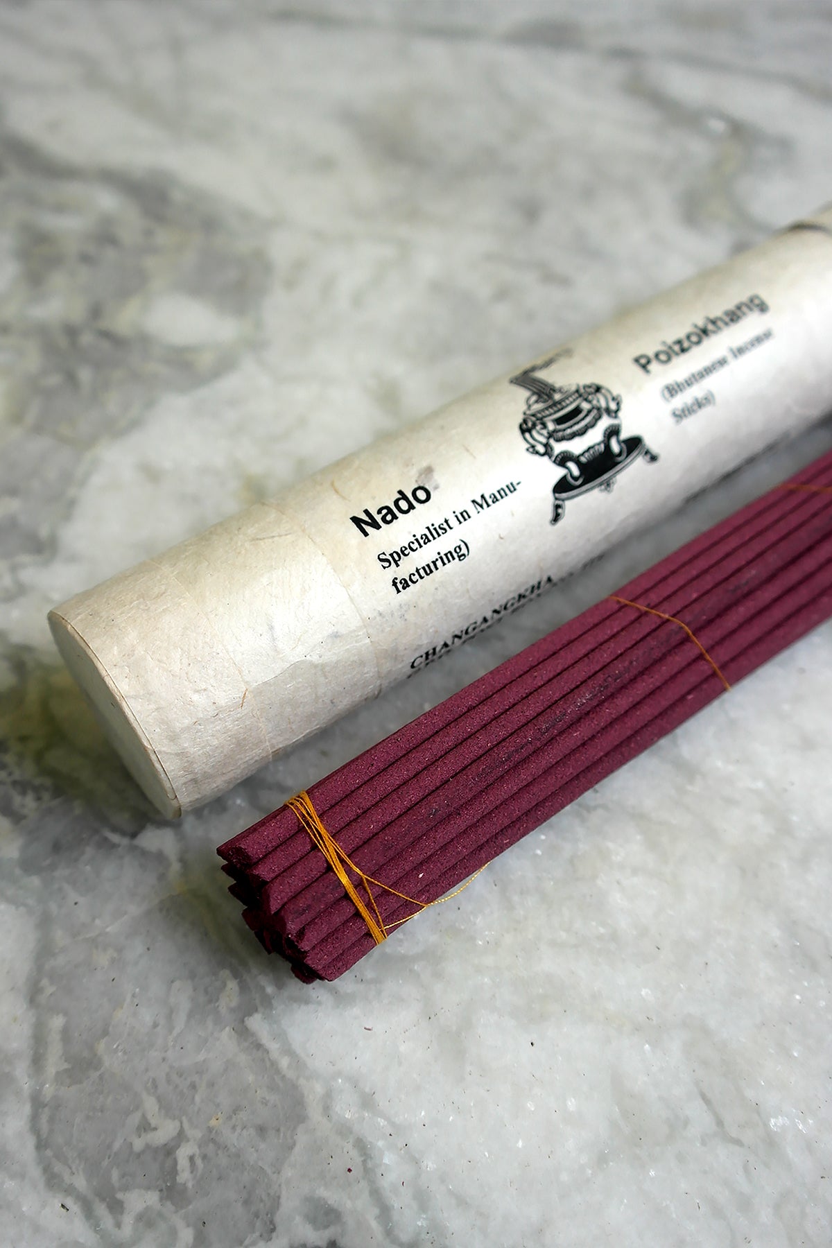 Nado Poizokhang Traditional Bhutanese Incense Stick in paper pack