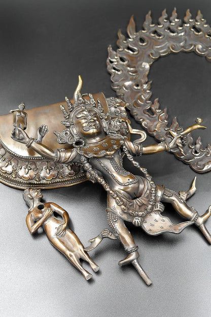 Buddhist Protector Ekajata Dakini Statue 12" - Vajracrafts