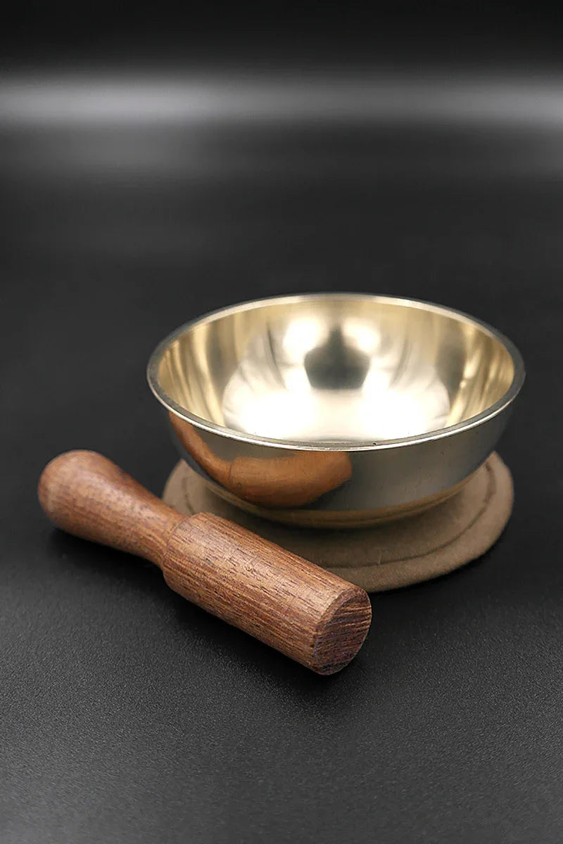 Manipuri Singing Bowl, Yoga Practice Bowl, 3.4" - Vajracrafts