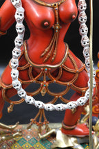 Vajra yogini hand painted copper statue 18" - Vajracrafts