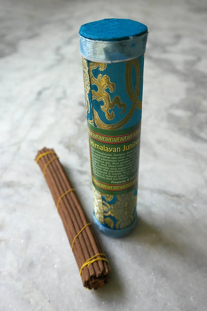 Himalayan Juniper Incense in brocade pack - Vajracrafts