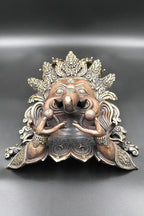 Ganesh Face Wall Hanging in Copper - Vajracrafts