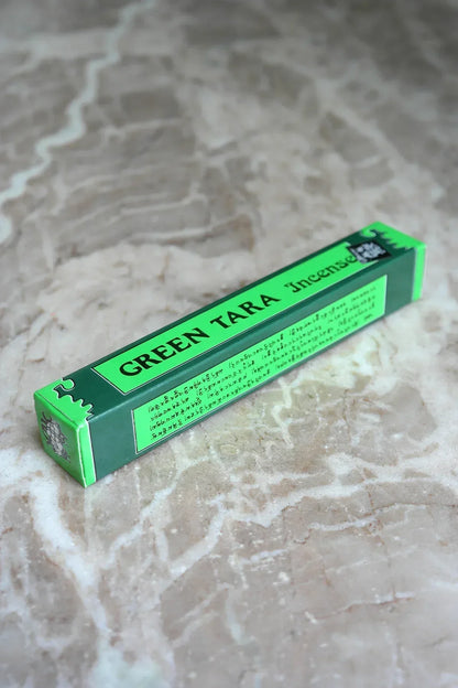 Green Tara Traditional Tibetan Incense Sticks, set of three packs - Vajracrafts