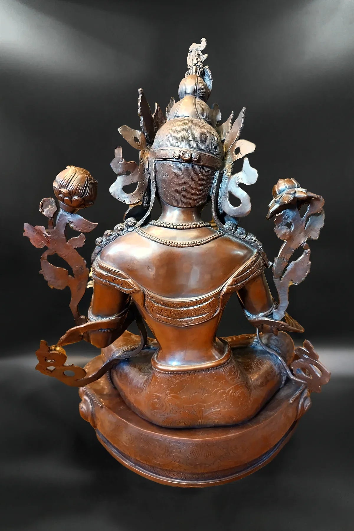 White Tara statue from Patan 20" - Vajracrafts