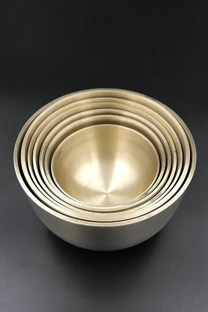 Tibetan Set of 7 Chakra Singing Bowl For Healing With Mallet & Cushion 3.2"-5.2" - Vajracrafts