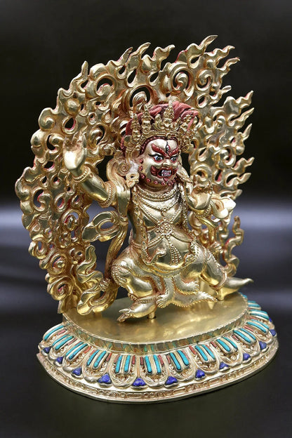 Vajrapani Buddhist Statue, 9.5" - Vajracrafts