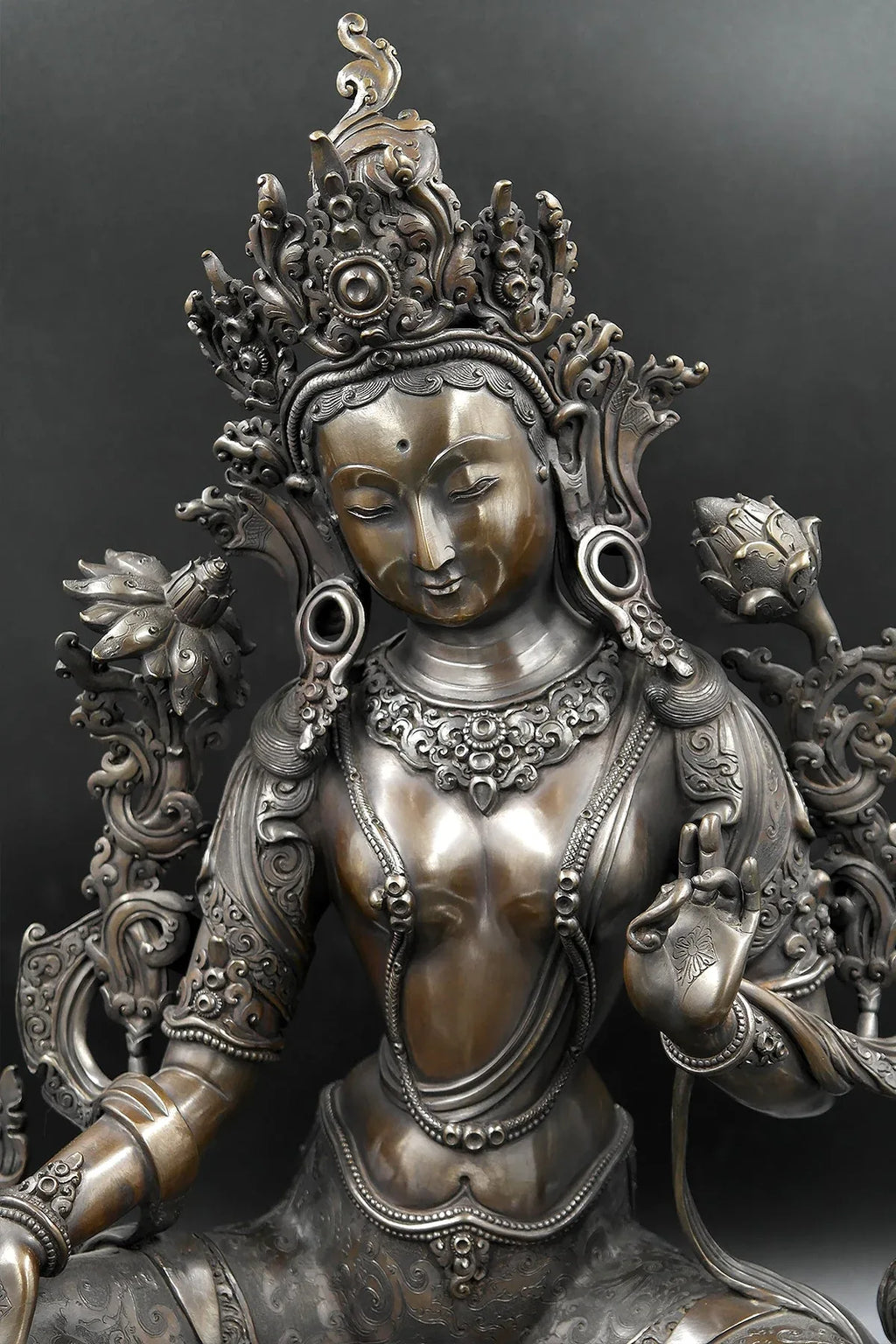 Masterpiece Green Tara Statue 16" - Vajracrafts