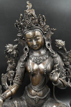 Masterpiece Green Tara Statue 16" - Vajracrafts