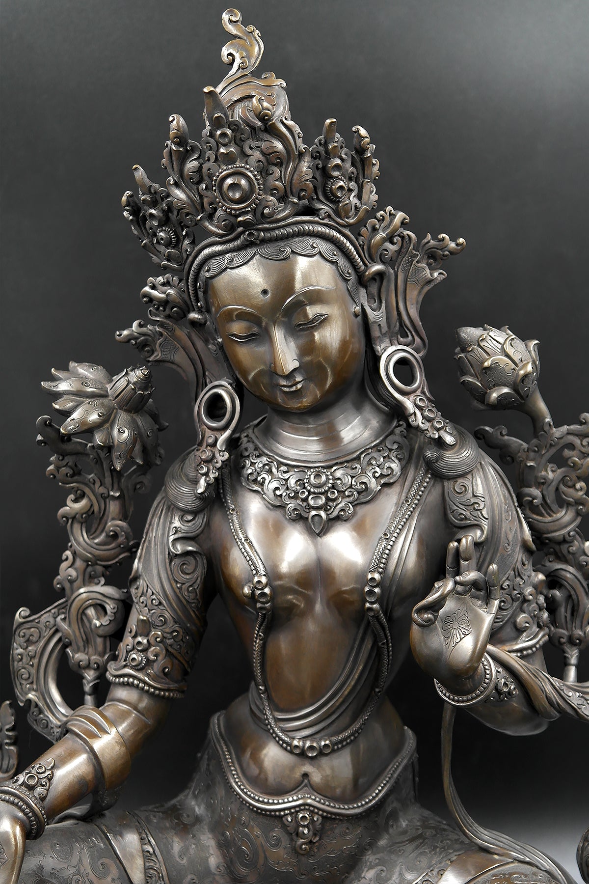 Masterpiece Green Tara Statue 16" | Vajracrafts