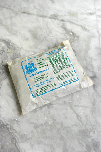 Tibetan Medicine Buddha Powder Incense, Sang - Vajracrafts