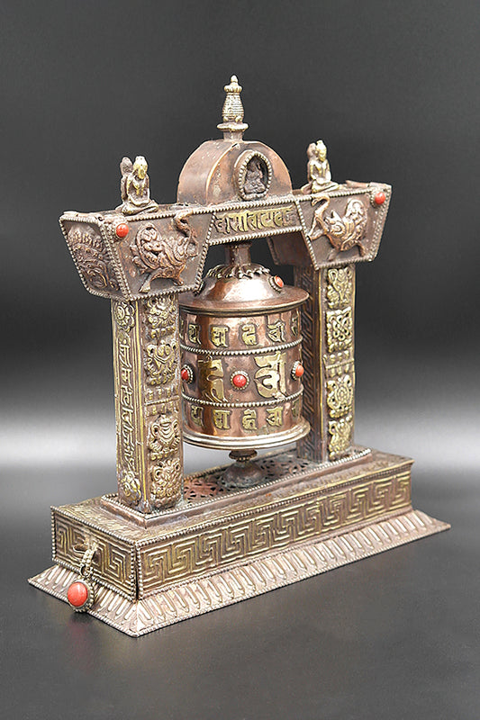 Potala Design Tibetan Prayer Wheel