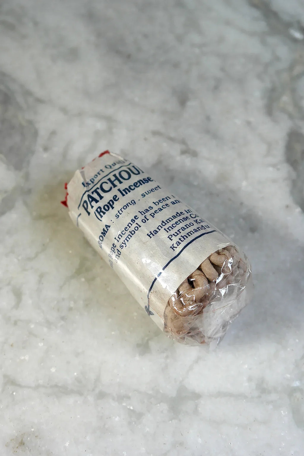 Patchouli Rope Incense - Set of 6 - Vajracrafts