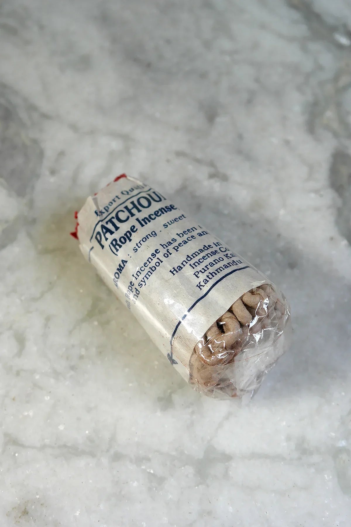 Patchouli Rope Incense - Set of 6 - Vajracrafts