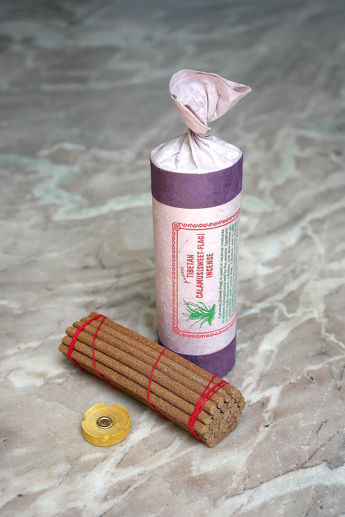 Ancient Tibetan Calamus Incense Sticks, Traditional Incense handmade