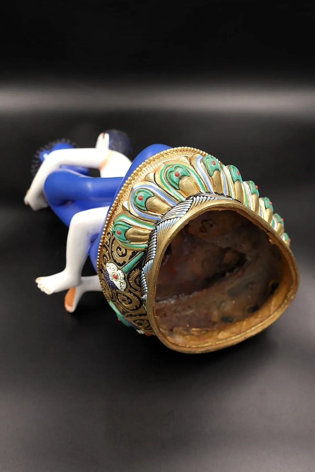 Buddha Shakti Statue: A Masterpiece of Tibetan Buddhist Art, 11" - Vajracrafts