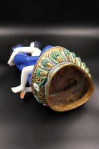 Buddha Shakti Statue: A Masterpiece of Tibetan Buddhist Art, 11" - Vajracrafts