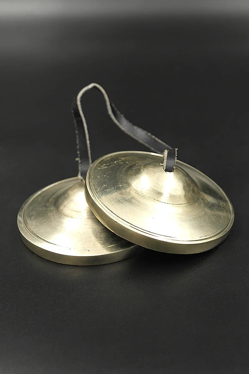 High Quality Tuned Clear Tone of Tibetan Tingsha Cymbals 3.2" - Vajracrafts