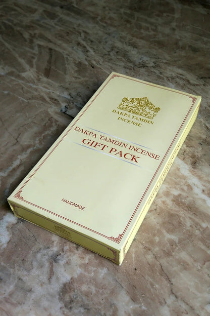 Dakpa Tamdin Incense Gift Pack, Authentic Tibetan 4 in 1 Incense Sticks - Vajracrafts