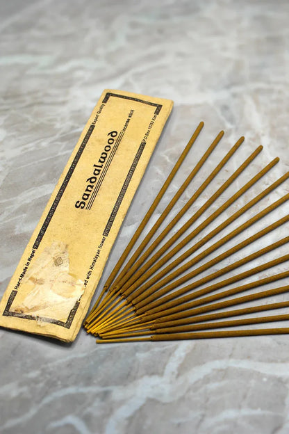 Sandalwood Flora Incense Sticks - Vajracrafts