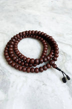 12mm Bodhi Seeds Mala, Buddhist Prayer Mala, Meditation Mala, Phoenix Eye Mala - Vajracrafts