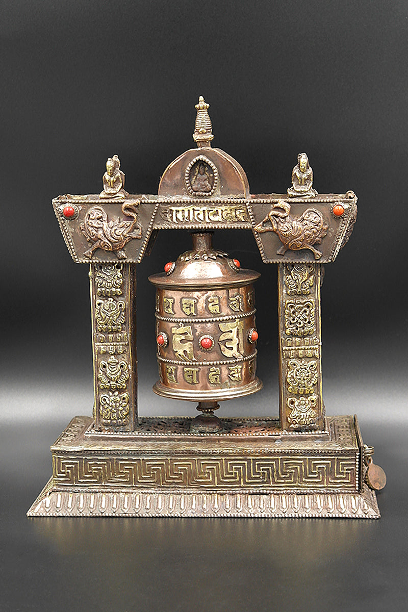 Potala Design Tibetan Prayer Wheel